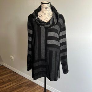 Dolcezza Black/Grey Top Small